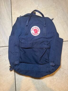 Fjallraven Kanken Navy Blue Classic Backpack